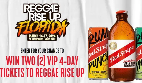 Reggae Rise up Florida Festival Giveaway: Win Tickets & Hotel Accommodation