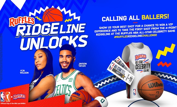 Ruffles Ridgeline Challenge Sweepstakes: win Trip to NBA All-Star 2024 (3 Winners)