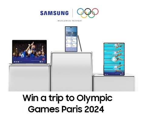 Samsung Paris Sweepstakes: Win a Trip to Olympics Games 2024 (2 Winners)