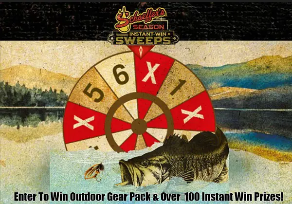 Schaeffer Season Instant Win and Sweepstakes: Win Free Outdoor Gear & Free Merchandise