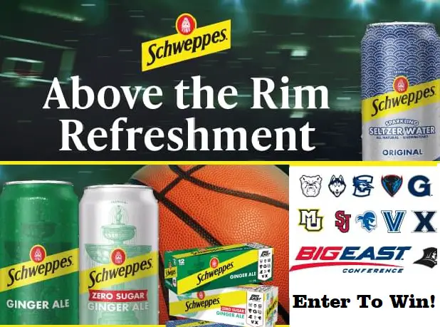 Schweppes Crush Basketball Sweepstakes: Win a Trip to Sports Event