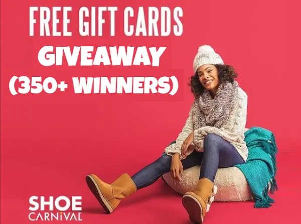Shoe Carnival Free Gift Card Giveaway 2024
