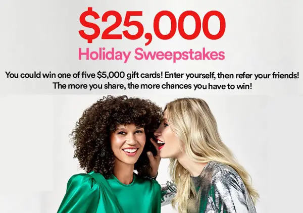 Simon Mall Holiday Sweepstakes 2023: Win $5000 Simon Gift Cards! (5 Winners)