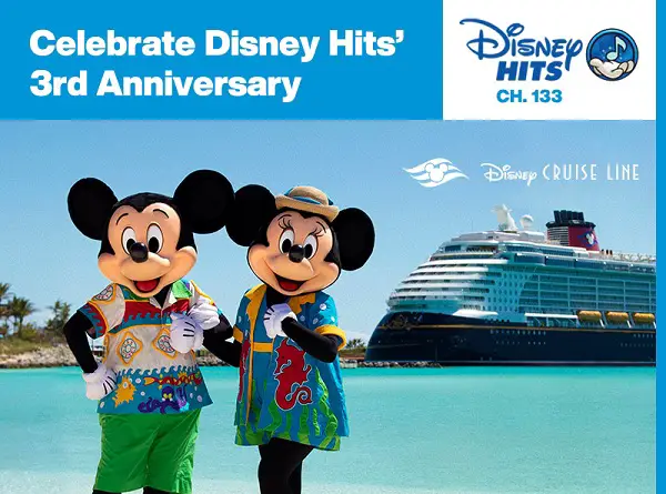 SiriusXM Disney Wish Cruise Vacation Sweepstakes
