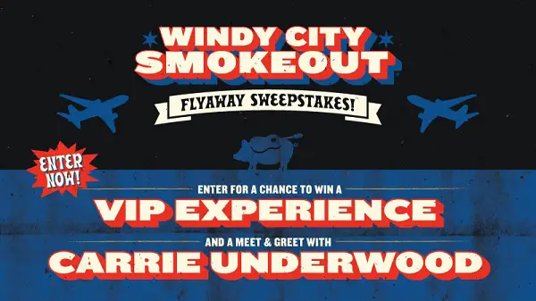 Windy City Smokeout SiriusXM Sweepstakes: Win a Trip & Meet Celebrity