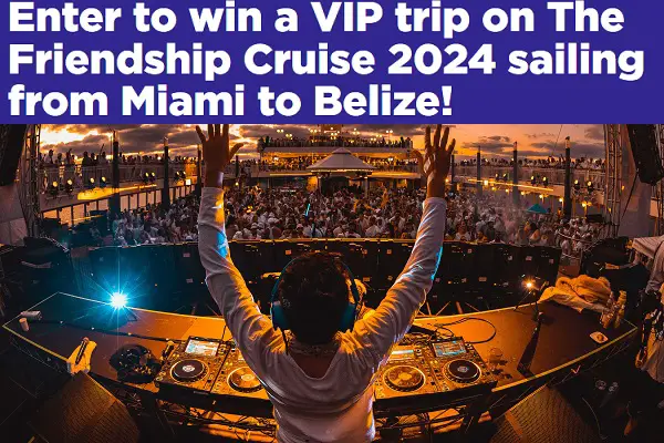 SiriusXM Cruise Vacation Giveaway: Win a Trip on Friendship Cruise to Belize