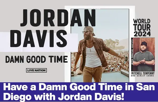 SiriusXM Jordan Davis Damn Good Time Tour Concert Giveaway