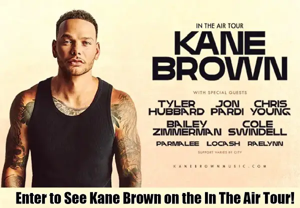 SiriusXM Sweepstakes: Win a Trip to See Kane Brown In The Air Tour for 2