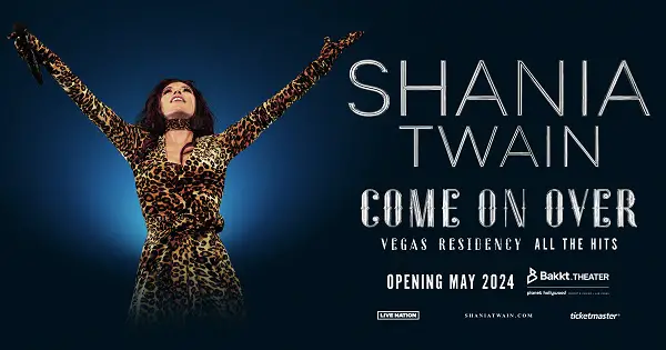 SiriusXM Shania Las Vegas Residency Giveaway: Win a Trip to Opening Night