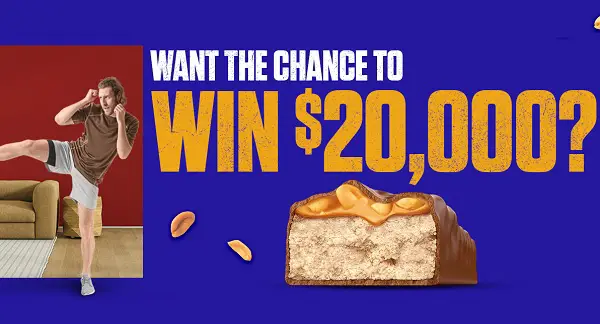 Snickers Hi Protein 20 Days of 20 Challenge Sweepstakes: Win $20000 Cash