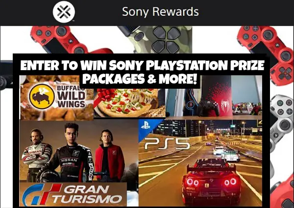 Sony Rewards Insider PlayStation Giveaway (3 Winners)