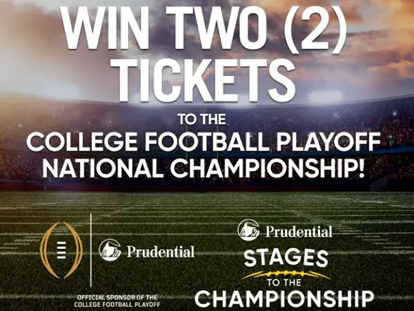 Win tickets to College Football Playoff National Championship!