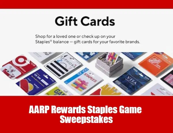 Win a $10 Staples Gift Card Giveaway (125 Winners)
