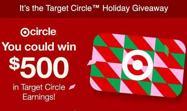 Target $500 Free Cash Giveaway (500 Winners)