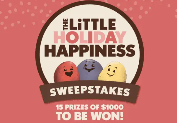 The Little Potato Holiday Happiness Sweepstakes: Win $1,000 in Grocery Gift Card! (30 Winners)