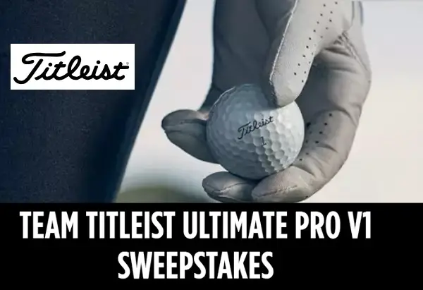 Team Titleist Golf Giveaway: Win Golf Balls for a Year & More