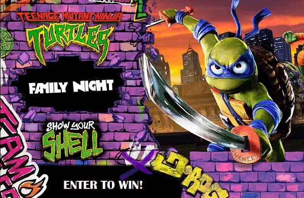 TMNT Pizza Night Contest: Win a Trip to Nickelodeon, Monopoly Game & More