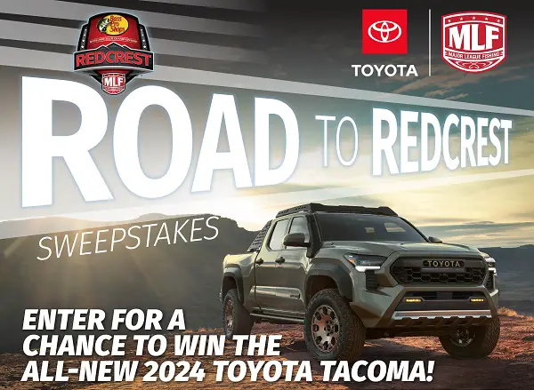 2024 Toyota Tacoma Giveaway: Win a Pick-up Truck & up to $500 Prepaid Cards