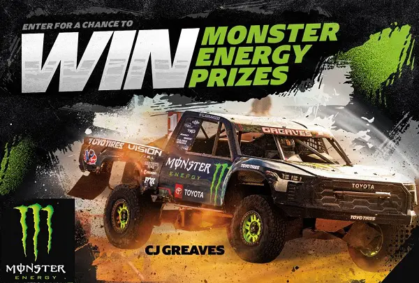 Monster Energy Traxxas Maxx RC Car Giveaway (30 Winners)