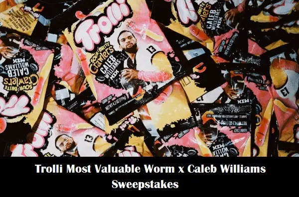 Win Trolli Caleb Williams Merch & Free Gummies (4,000+ Winners)