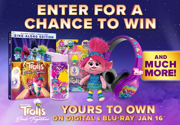 Trolls Band Together Sweepstakes (10+ Winners)