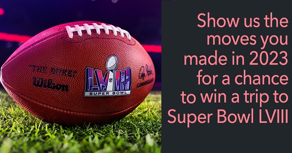 TurboTax Make Your Moves Count Sweepstakes: Win a Trip to Super Bowl LVIII!