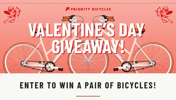 Priority Bicycles Valentine's Day Bike Giveaway