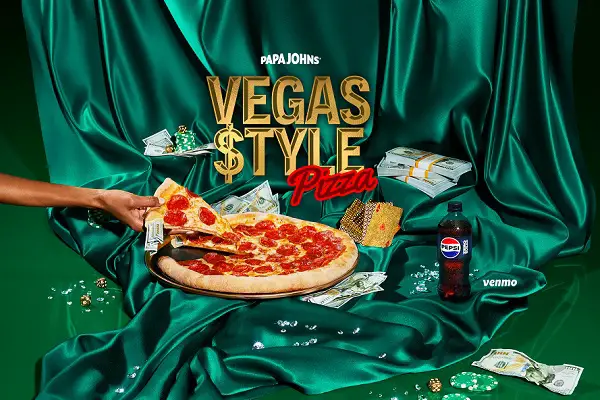 Papa Johns Rewards Vegas Style Sweepstakes: Win $58000 cash or $58 in Papa Dough!