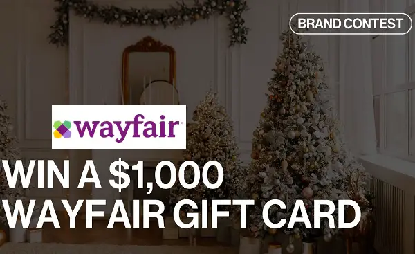 Deck the Doors Instagram Contest: Win Christmas Decoration in $1K Wayfair’s Gift Cards