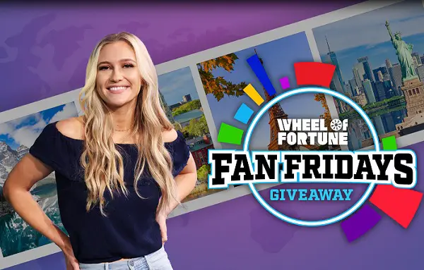 Wheel of Fortune Fan Fridays Giveaway: Win Vacations, Gift Cards, Merch, and More! (12 Winners)