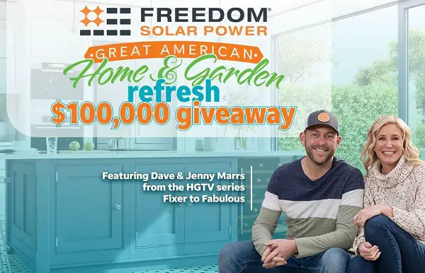 The Great American Home & Garden Refresh Giveaway: Win $100000 Cash for Home Makeover