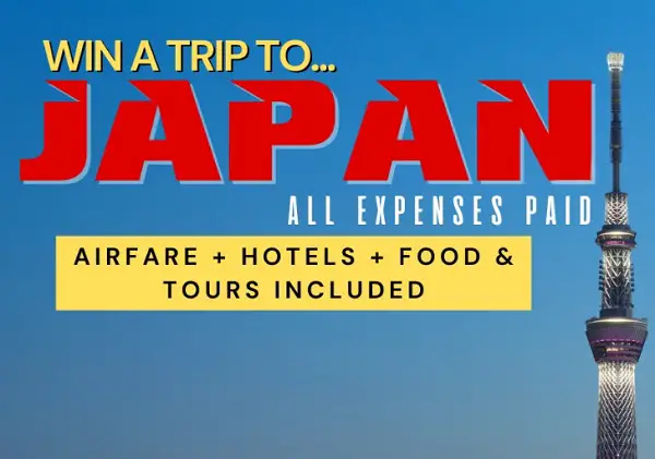 Win a Free Trip to Japan Sweepstakes 2024