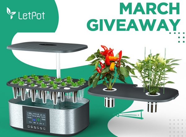 Win Hydroponics Garden Giveaway (2 Winners)