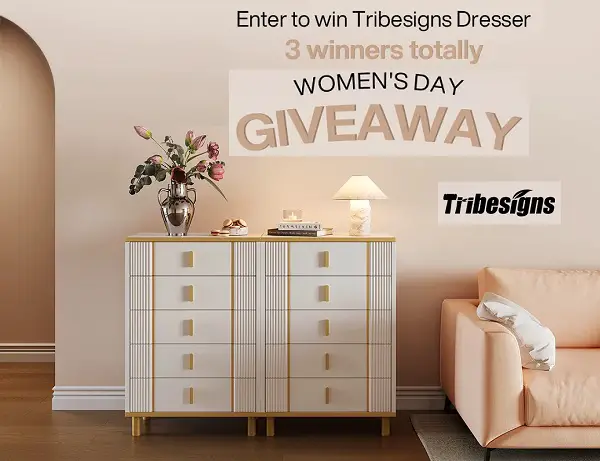 International Women’s Day Dresser Giveaway (3 Winners)
