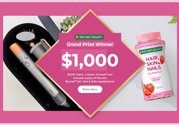 Nature’s Bounty Women Who Shine Daily Challenge: Win 200+ Prizes