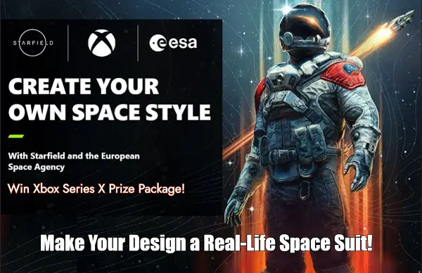 Starfield Spacesuit Design Contest: Win Xbox Series X Video Game Console & More!