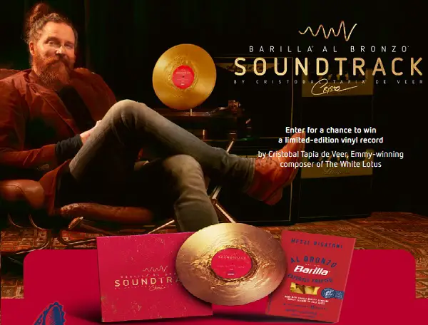 Al Bronzo Soundtrack Sweepstakes: Win Free Vinyl Record, Recipe Cards & Pasta (250 Winners)