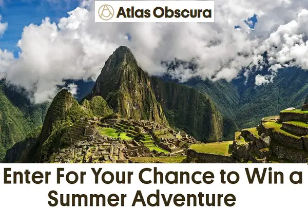 Atlas Obscura Summer Trip Giveaway: Win a Trip, Free Books & $250 Gift Cards