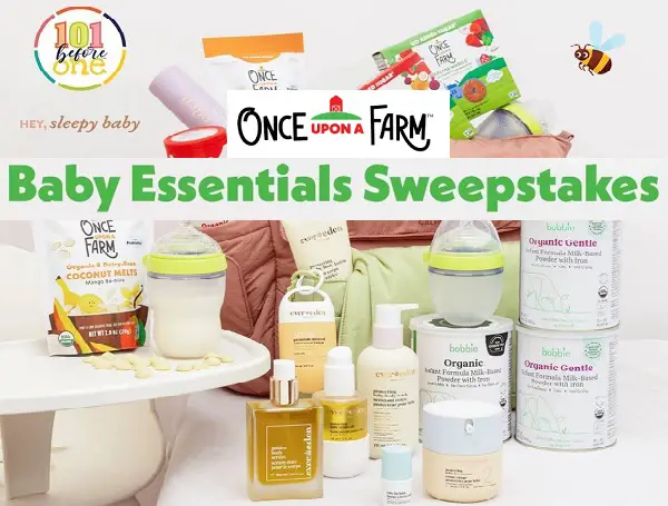 Once Upon a Farm Baby Products Giveaway