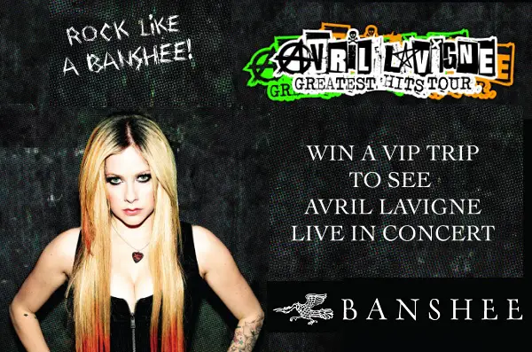 Banshee VIP Sweepstakes: Win a Trip to Avril Lavigne Concert in Minneapolis