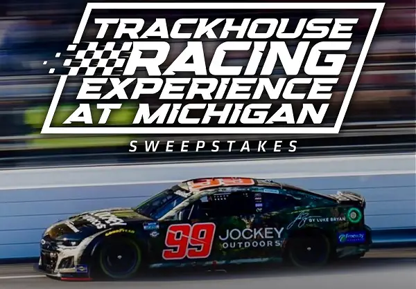 Bassmaster Jockey Outdoors Sweepstakes: Win a Trip to Attend Michigan International Speedway Race