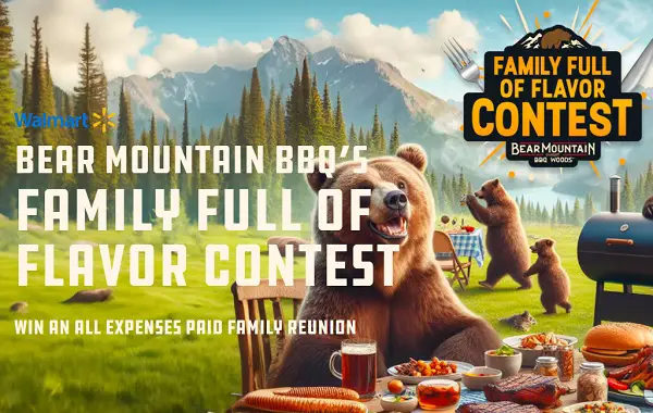 Bear Mountain BBQ Recipe Contest: Win Family Vacation & Free Barbecues