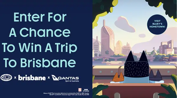 Brisbane Australia Trip Giveaway: Win Family Vacation Package in Bluey's Hometown