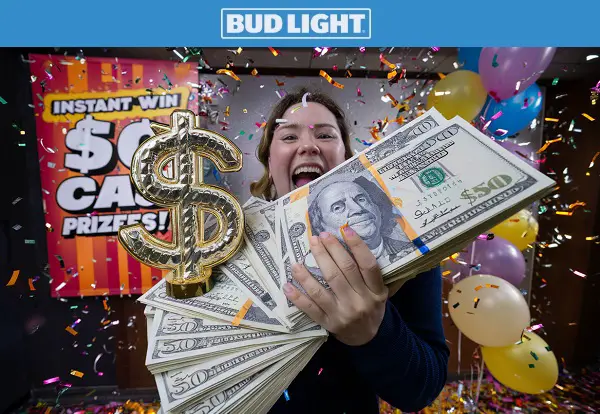 Bud Light Easy Rounds Summer Giveaway: Instant Win $50 Free Cash Prizes (650 Prizes)