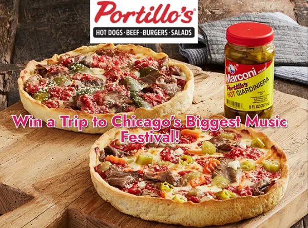 Portillo's Hot Dogs The Italian Beef Week Chicago Trip Giveaway