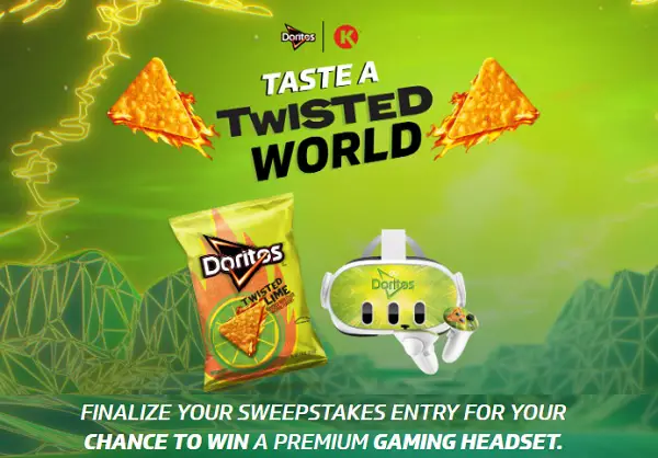 Circle K Doritos Twisted Lime Sweepstakes: Win Free Gaming Headsets (2 Winners)