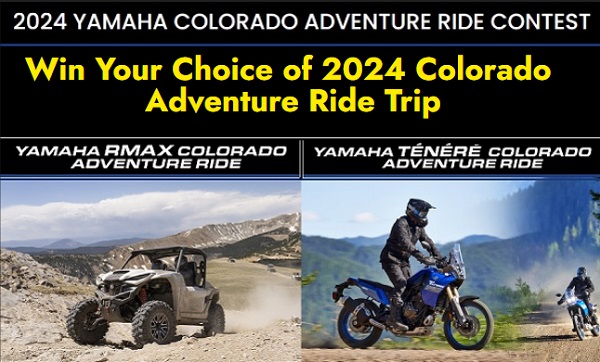 Yamaha 2024 Colorado Adventure Ride Contest: Win Your Choice of Adventure Trip!