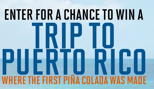 Don Q Piña Colada Sweepstakes: Win a Trip to San Juan, Puerto Rico
