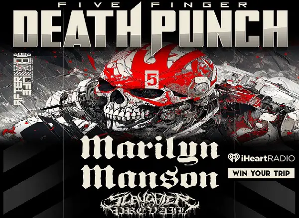 Win a Trip to Five Finger Death Punch Tour Giveaway