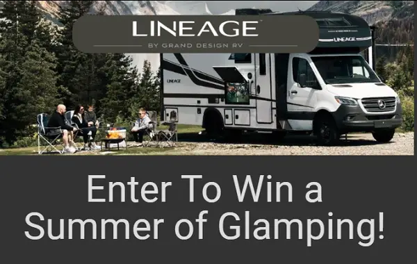 Grand Design RV’s Motorized Camping Trip Giveaway